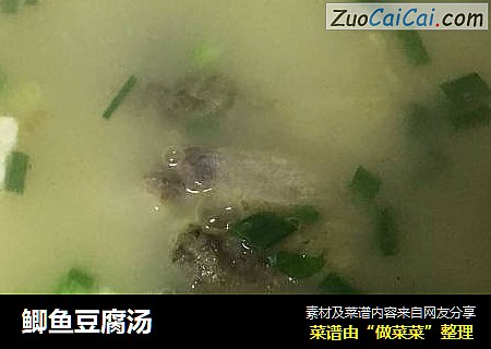鲫鱼豆腐汤