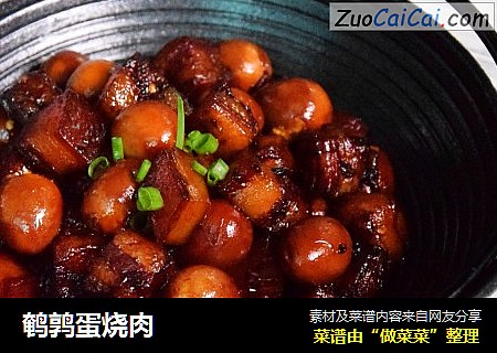 鹌鹑蛋烧肉