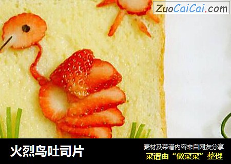 火烈鸟吐司片