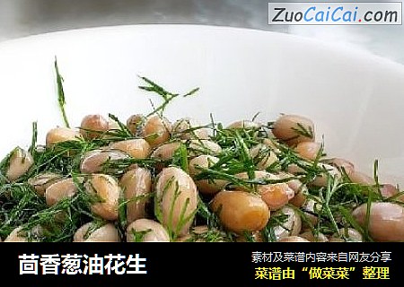 茴香葱油花生