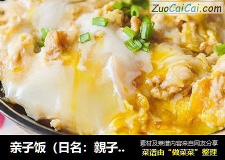 亲子饭（日名：親子丼）