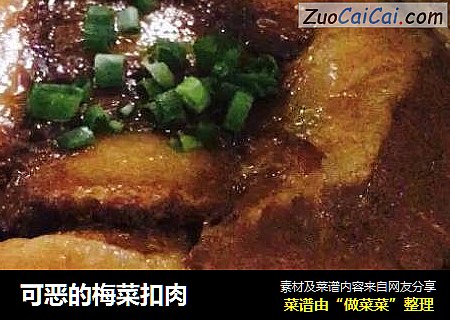 可恶的梅菜扣肉