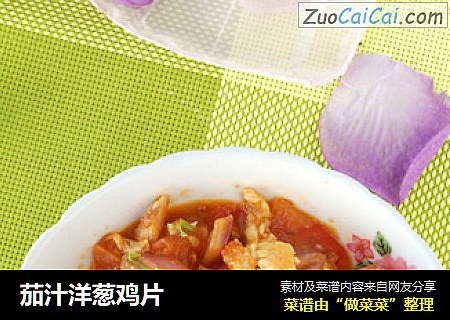 茄汁洋葱鸡片