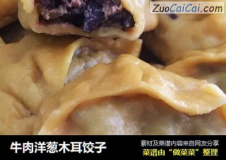 牛肉洋葱木耳饺子