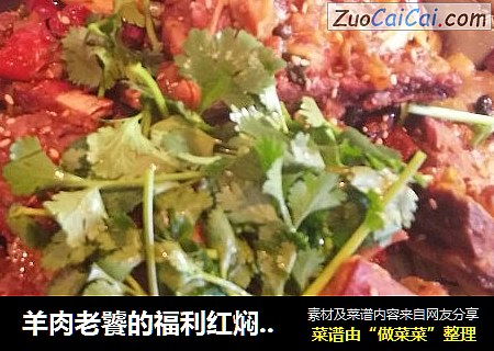 羊肉老饕的福利红焖羊肉锅