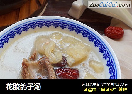 花胶鸽子汤