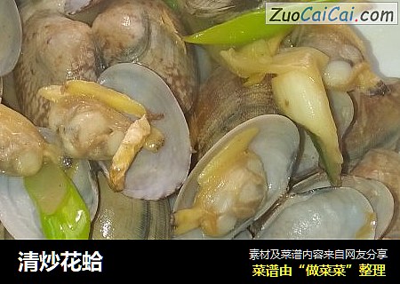 清炒花蛤
