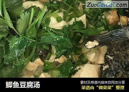 鲫鱼豆腐汤