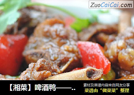 【湘菜】啤酒鸭——夏季里降火的大肉菜