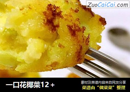 一口花椰菜12＋