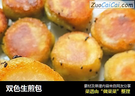 双色生煎包
