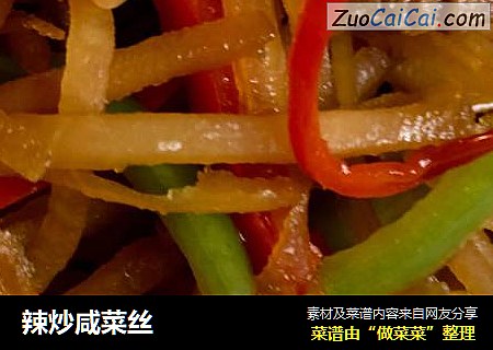 辣炒咸菜丝