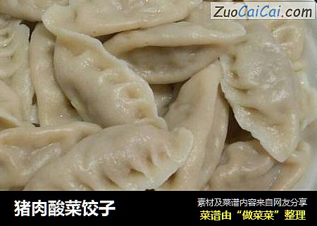 猪肉酸菜饺子