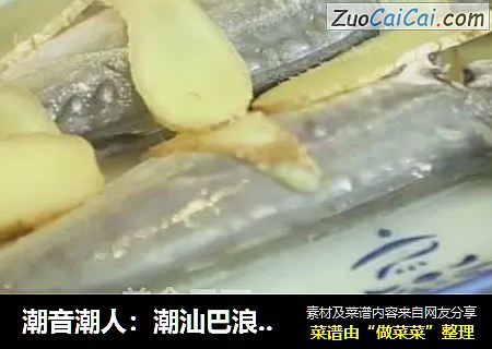 潮音潮人：潮汕巴浪鱼饭