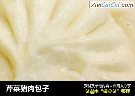 芹菜猪肉包子