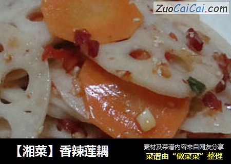 【湘菜】香辣莲耦