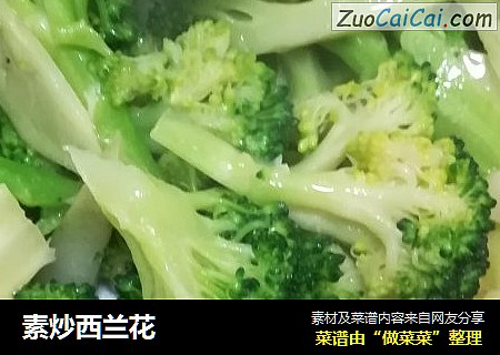 素炒西兰花