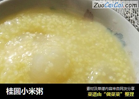 桂圆小米粥