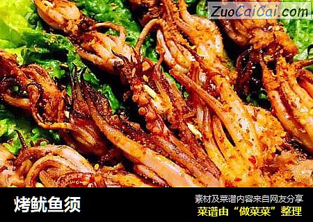 烤鱿鱼须