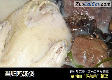 当归鸡汤煲