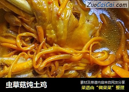虫草菇炖土鸡