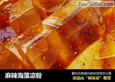 麻辣海藻凉粉