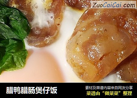 腊鸭腊肠煲仔饭