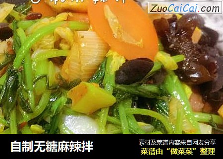 自制无糖麻辣拌