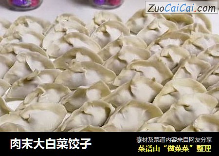 肉末大白菜饺子