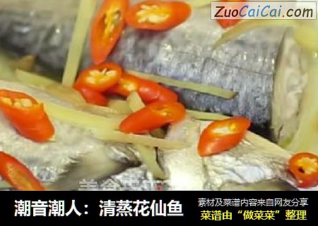 潮音潮人：清蒸花仙鱼