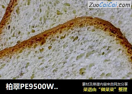 柏翠PE9500WT一键式面包