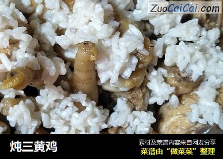 炖三黄鸡