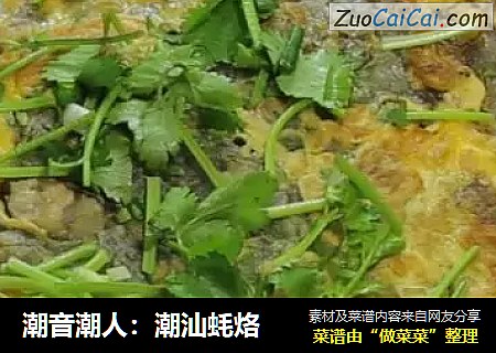 潮音潮人:潮汕蚝烙