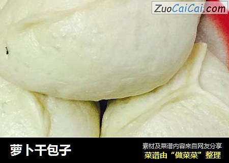 萝卜干包子
