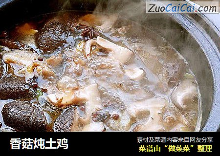 香菇炖土鸡