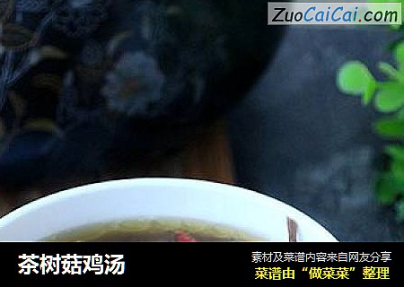茶树菇鸡汤