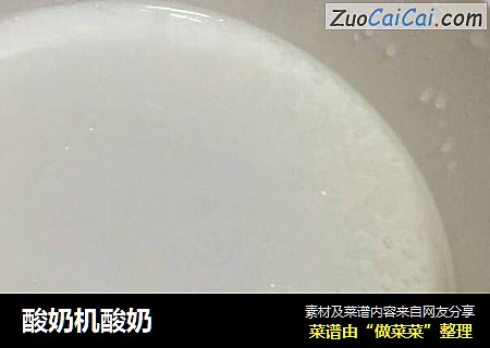 酸奶机酸奶