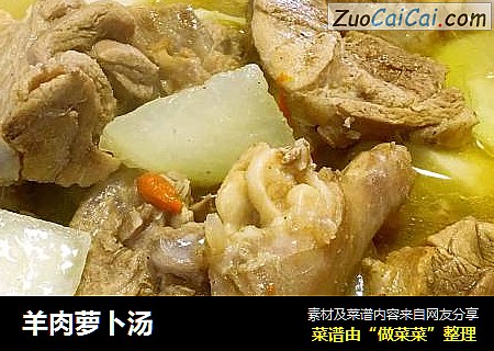 羊肉萝卜汤