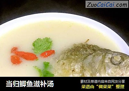 当归鲫鱼滋补汤