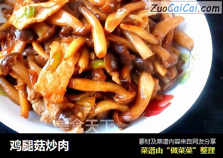 鸡腿菇炒肉