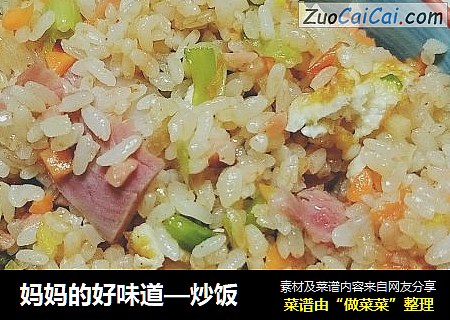 妈妈的好味道—炒饭