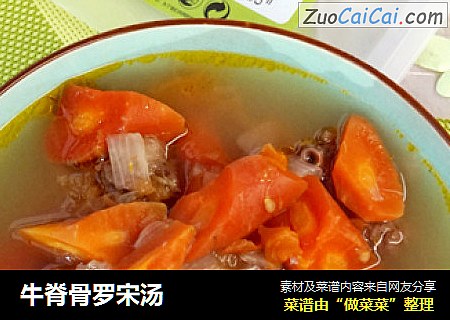 牛脊骨罗宋汤