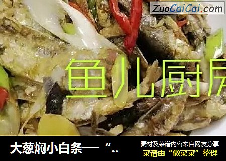大葱焖小白条──“鱼儿厨房”私房菜