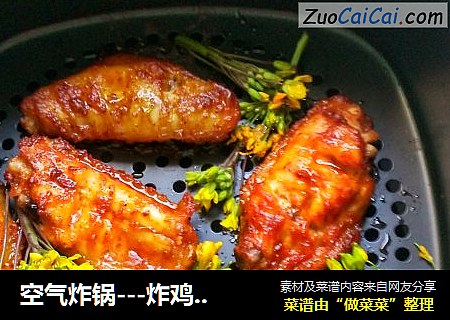 空气炸锅---炸鸡中翅