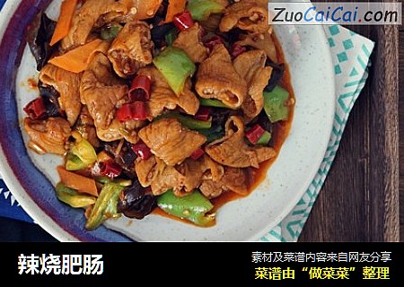辣烧肥肠