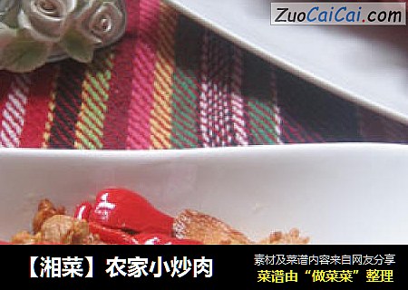 【湘菜】农家小炒肉