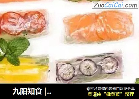九阳知食|七彩越南春卷