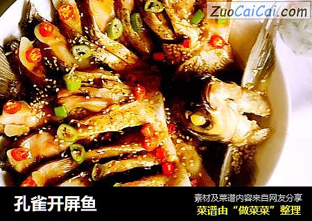孔雀开屏鱼