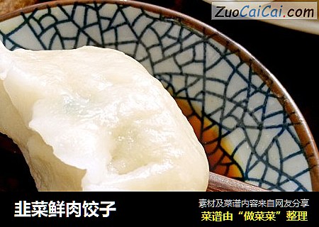 韭菜鲜肉饺子