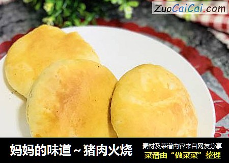 妈妈的味道～猪肉火烧